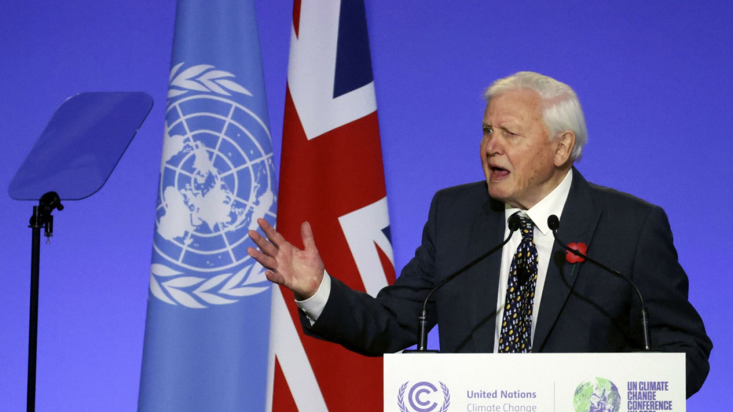 David Attenborough wygłosił poruszającą przemowę na szczycie klimatycznym ONZ