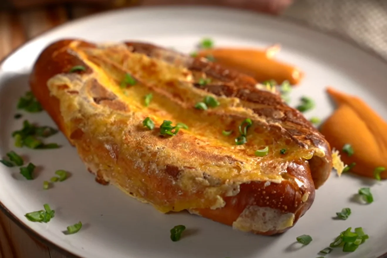 WegeTuba: wegańskie hot dogi śniadaniowe, przepis wegańskie hot dogi śniadaniowe