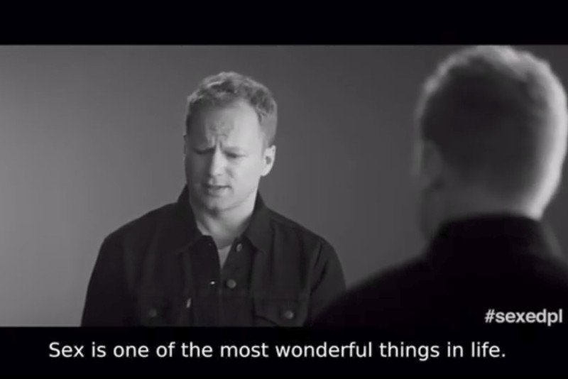 Maciej Stuhr został pierwszym wykładowcą w szkole edukacji seksualnej Anji Rubik.