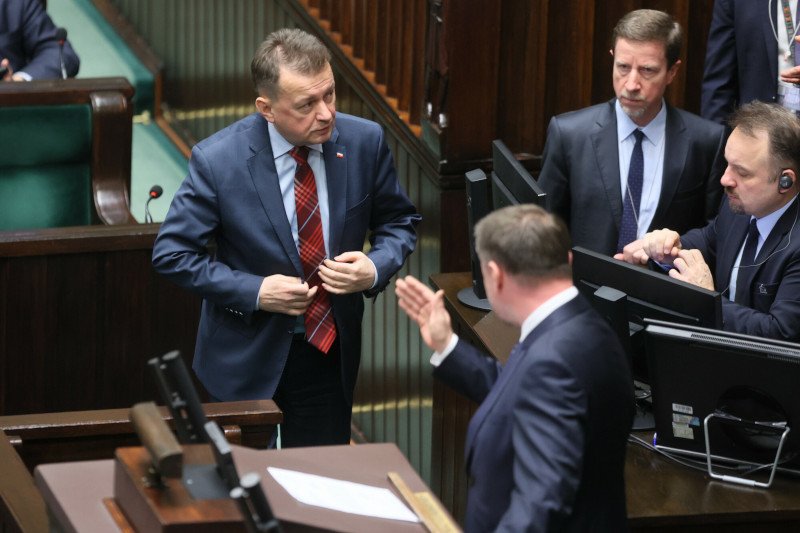 Awantura w Sejmie. Kierwiński atakuje Błaszczaka ws. Patriotów