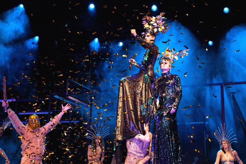 Spektakl "Kaligula" Teatru Polskiego we Wrocławiu