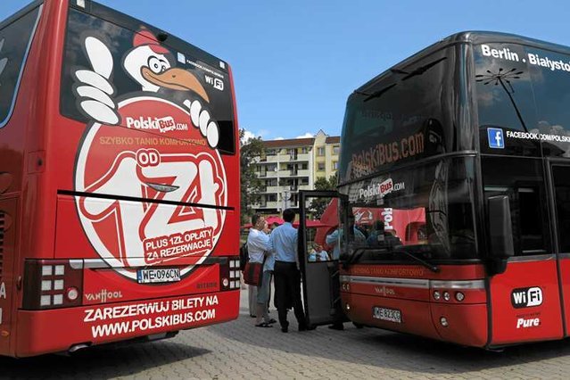 Polski Bus znowu krytykowany. Tym razem za zmianę kierowcy na trasie