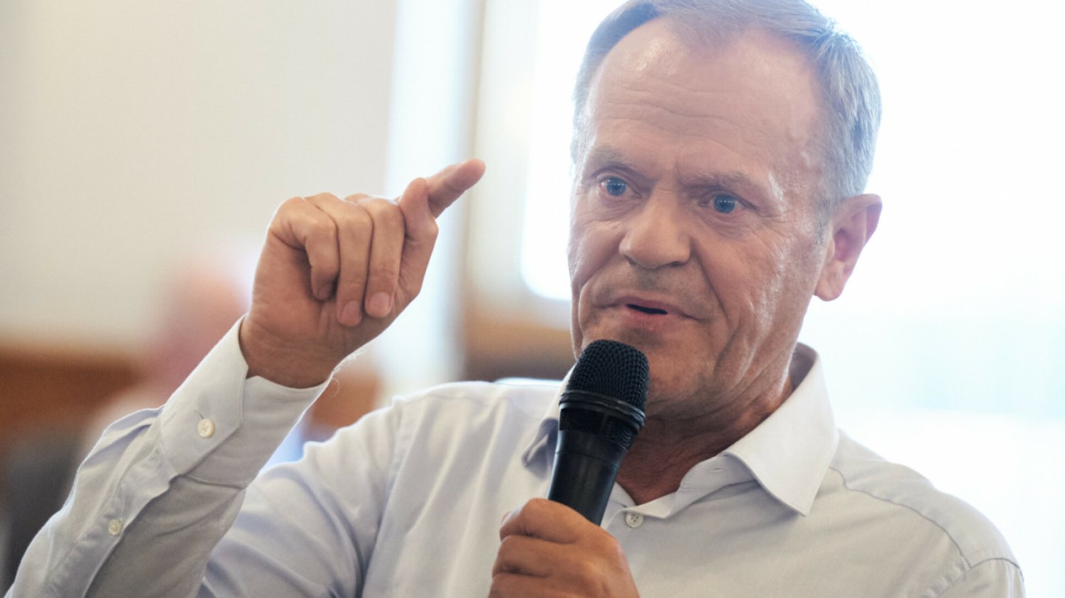 Przewodniczący Platformy Obywatelskiej Donald Tusk.