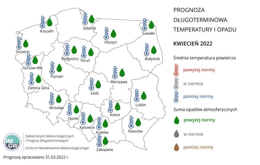 Długoterminowa prognoza IMGW