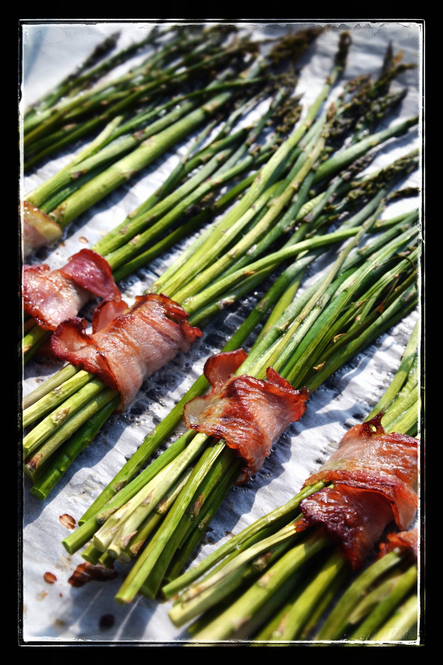 Wiązanki szparagowe