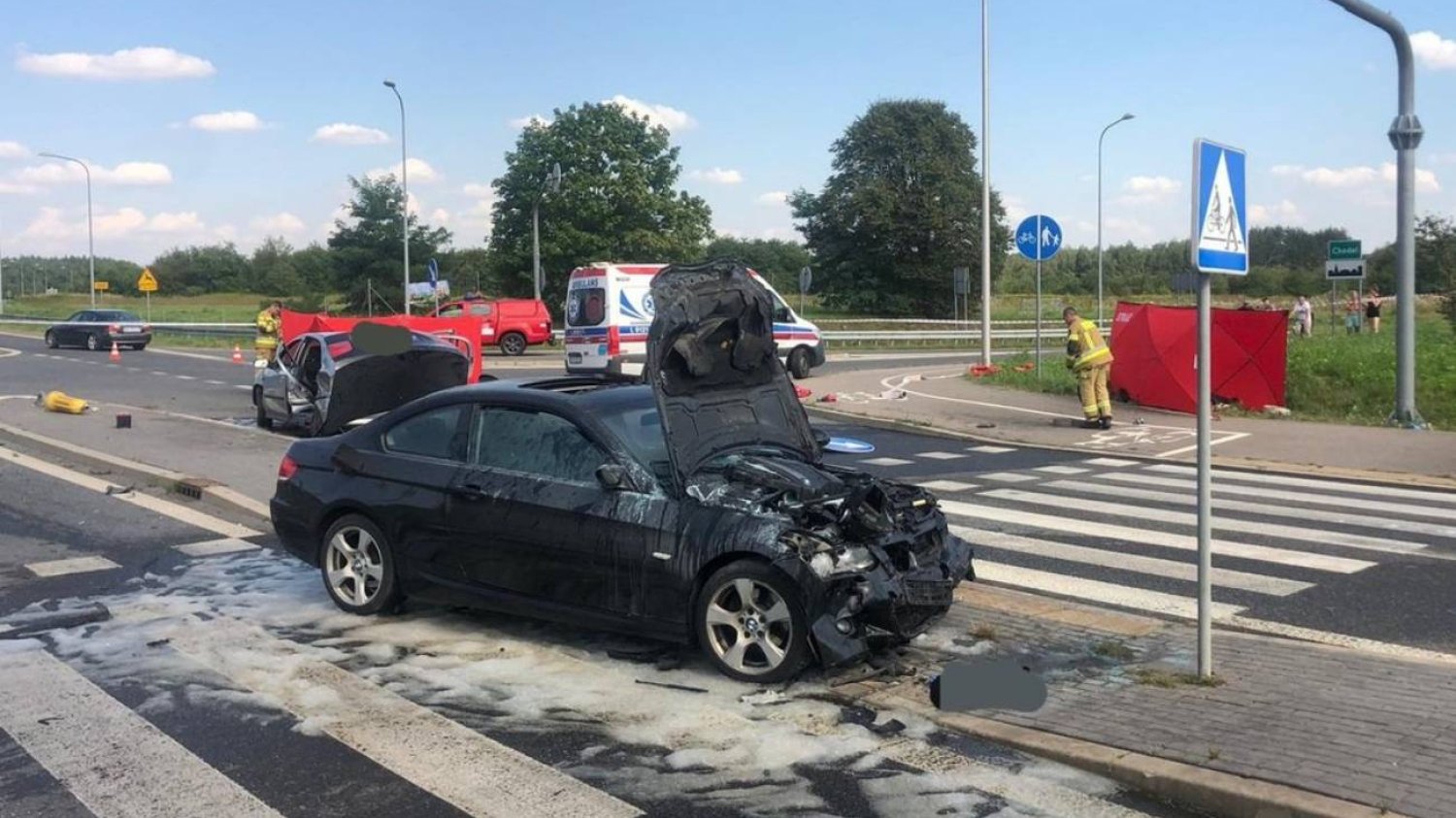 Prokuratura bada, jak doszło do zamiany ciał aktorek, które zginęły w wypadku w Chodlu