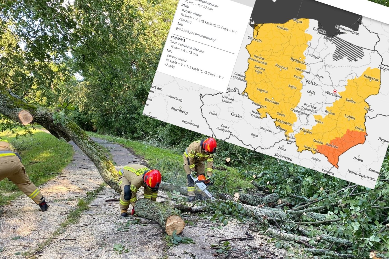 To nie koniec nawałnic w Polsce. IMGW wydało nowe ostrzeżenia.