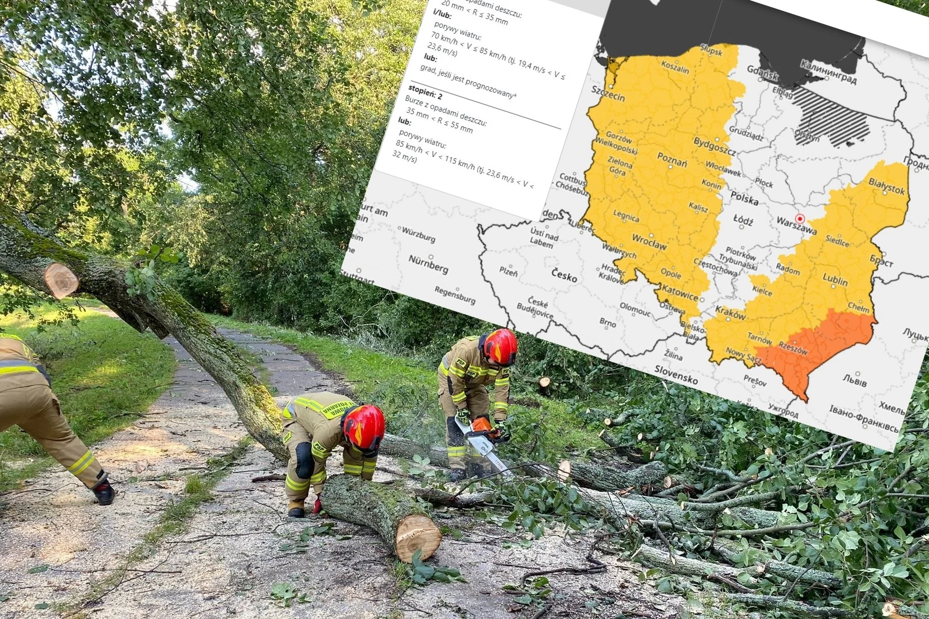 To nie koniec nawałnic w Polsce. IMGW wydało nowe ostrzeżenia.