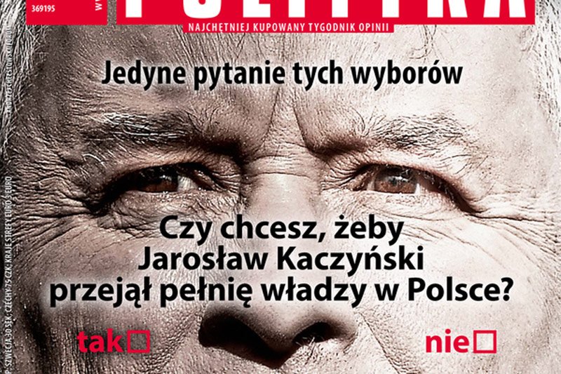 Tygodnik "Polityka" jasno przedstawia, o co chodzi w tegorocznych wyborach parlamentarnych, które odbędą się już w niedzielę 25 października.