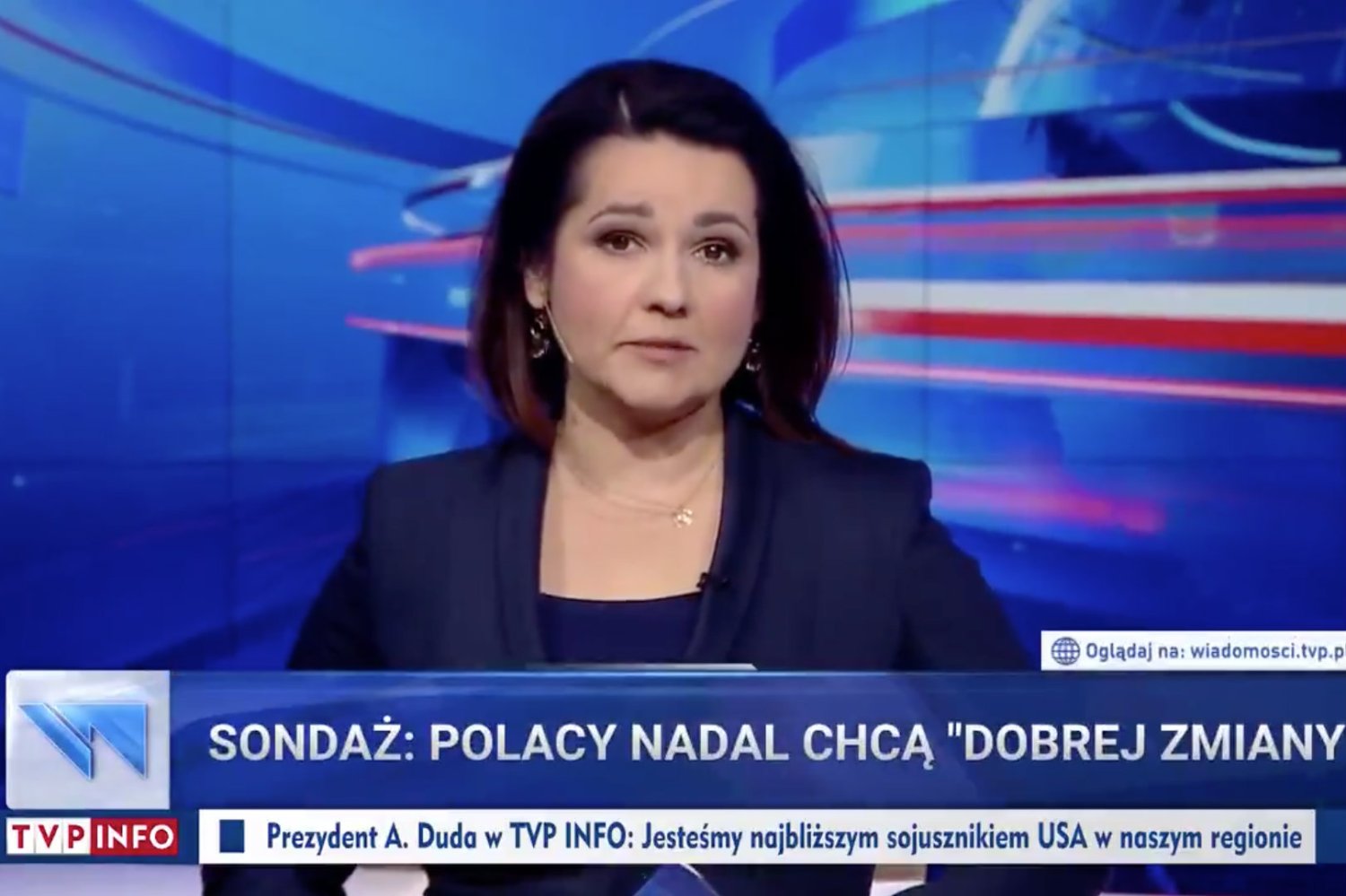 "Wiadomości" TVP prezentując sondaż Pollstera pominęły Konfederację, mimo że ugrupowanie - według badania dla "Super Expressu" - dostałoby się do Sejmu.