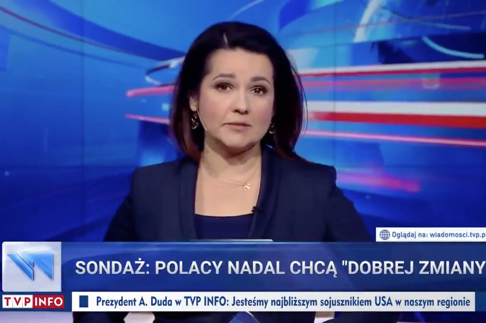 "Wiadomości" TVP prezentując sondaż Pollstera pominęły Konfederację, mimo że ugrupowanie - według badania dla "Super Expressu" - dostałoby się do Sejmu.