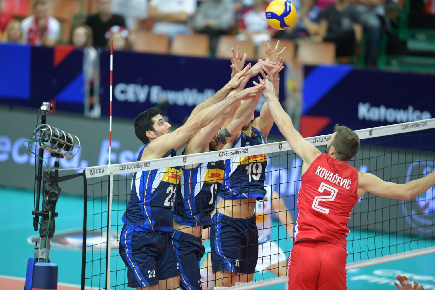 Włosi ograli Serbów w półfinale ME i znów zagrają o złoty medal