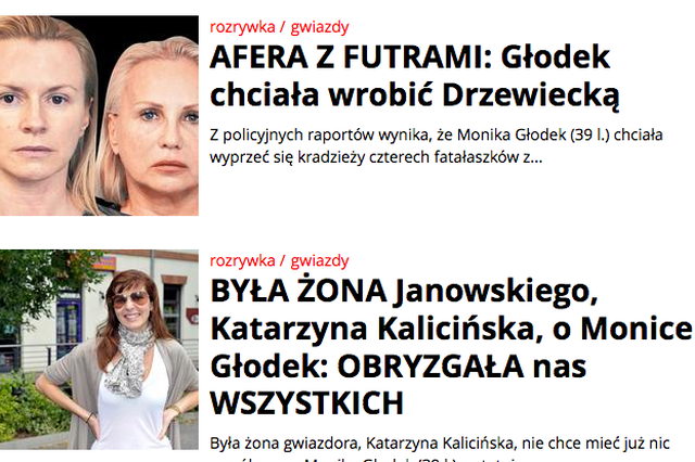 Monika Głodek była bohaterką wielu artykułów "Super Expressu". Zdaniem sądu, teksty naruszyły jej dobra osobiste.