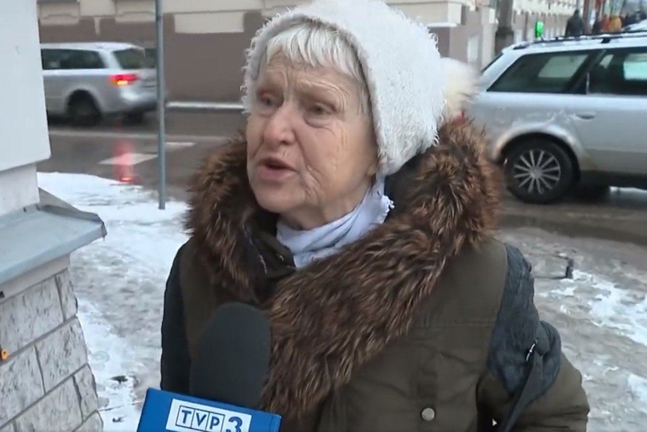 Nagranie seniorki, która powiedziała, że "Tusk to szatan" i wysłałaby go na szubienicę