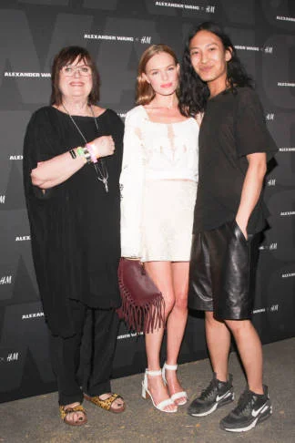 Margareta van den Bosch, Kate Bosworth i Alexander Wangpodczas Alexander Wang X H&M Coachella Party.