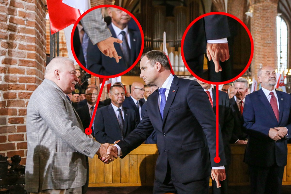 Pojednanie Lecha Wałęsy z Andrzejem Dudą to katolicyzm na pokaz.