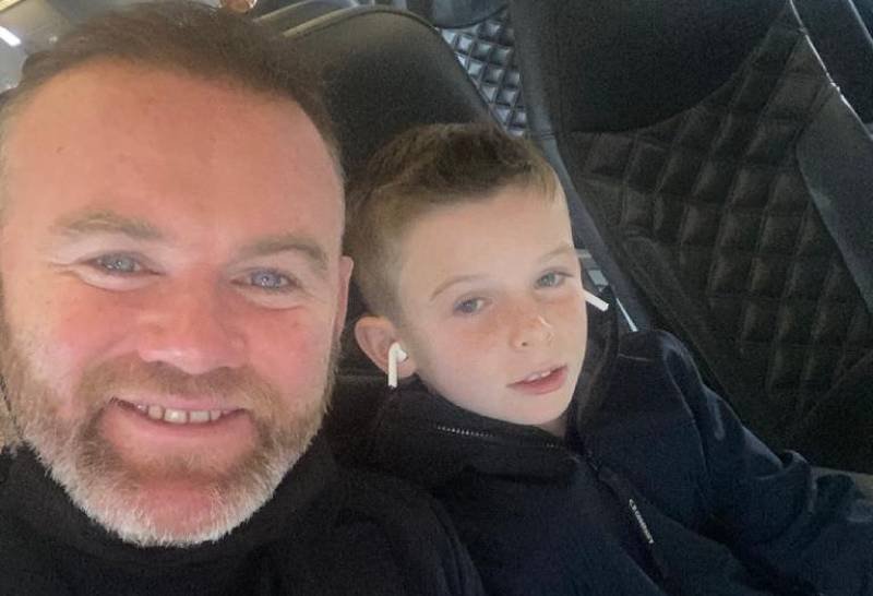 Finał Ligi Europy. Wayne Rooney przyleciał do Gdańska.