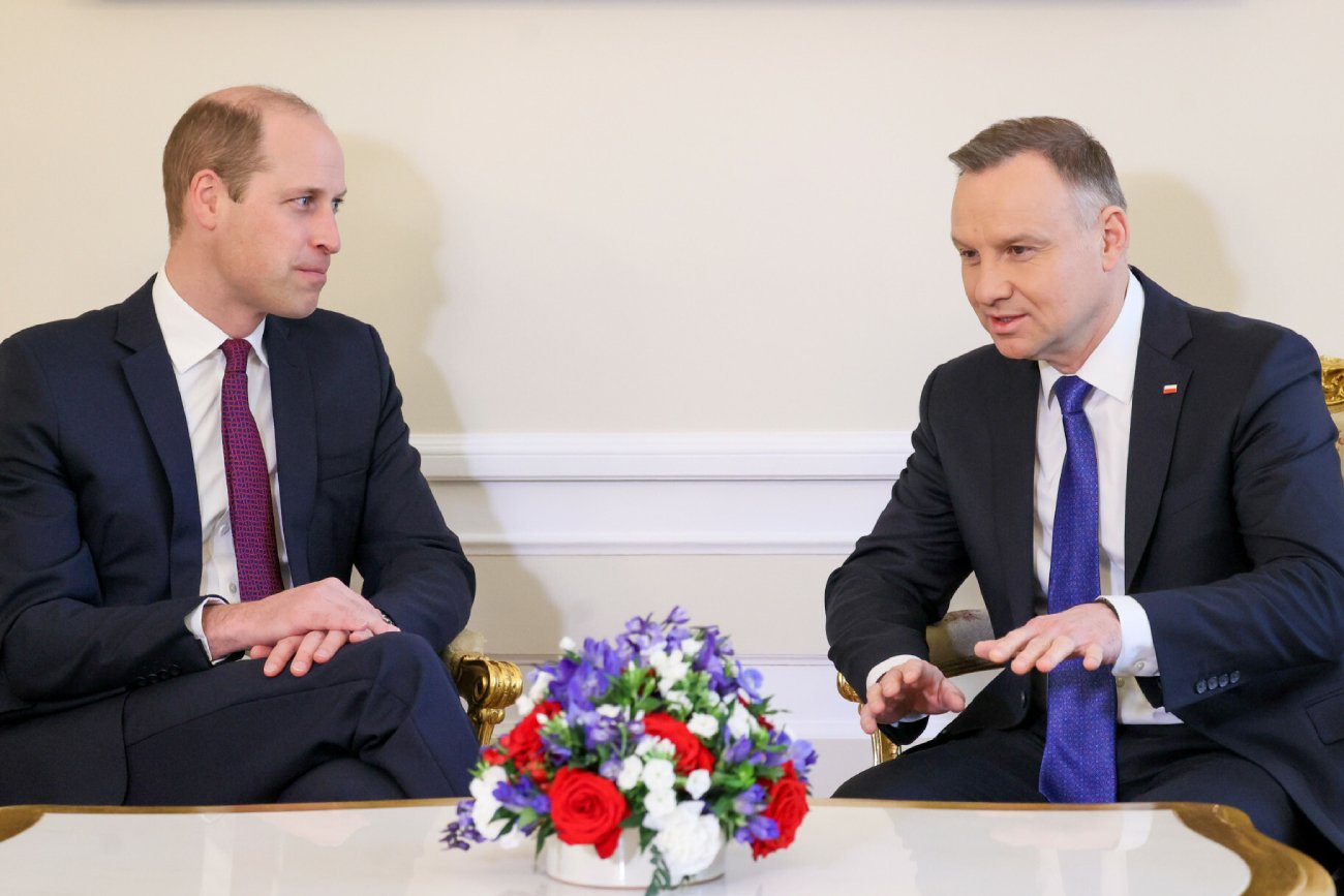 Ekspert o mowie ciała księcia Williama podczas spotkania z Andrzejem Dudą