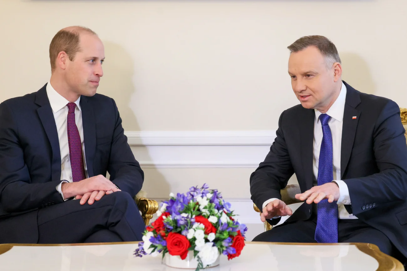 Ekspert o mowie ciała księcia Williama podczas spotkania z Andrzejem Dudą
