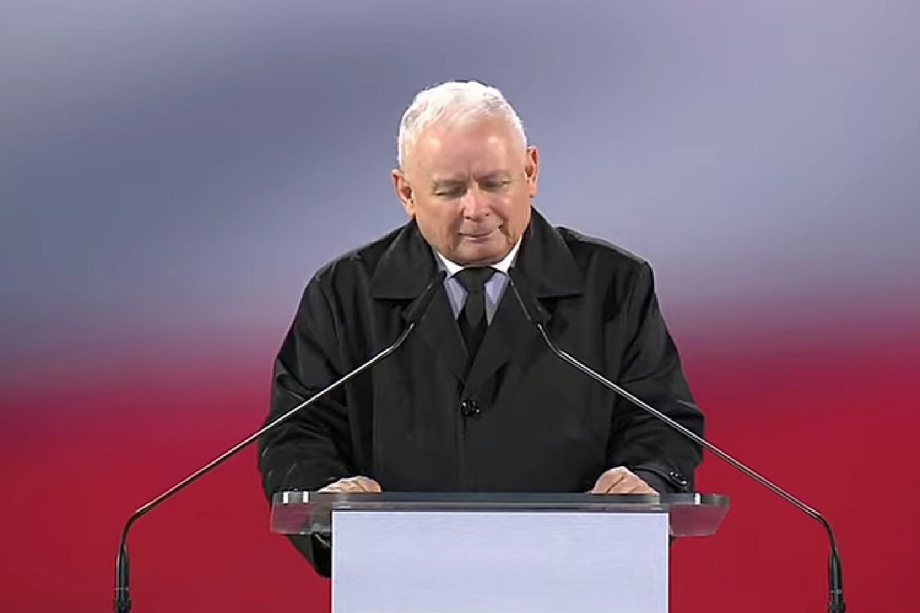Jarosław Kaczyński krzyczał na miesięcznicy smoleńskiej "To był zamach!"