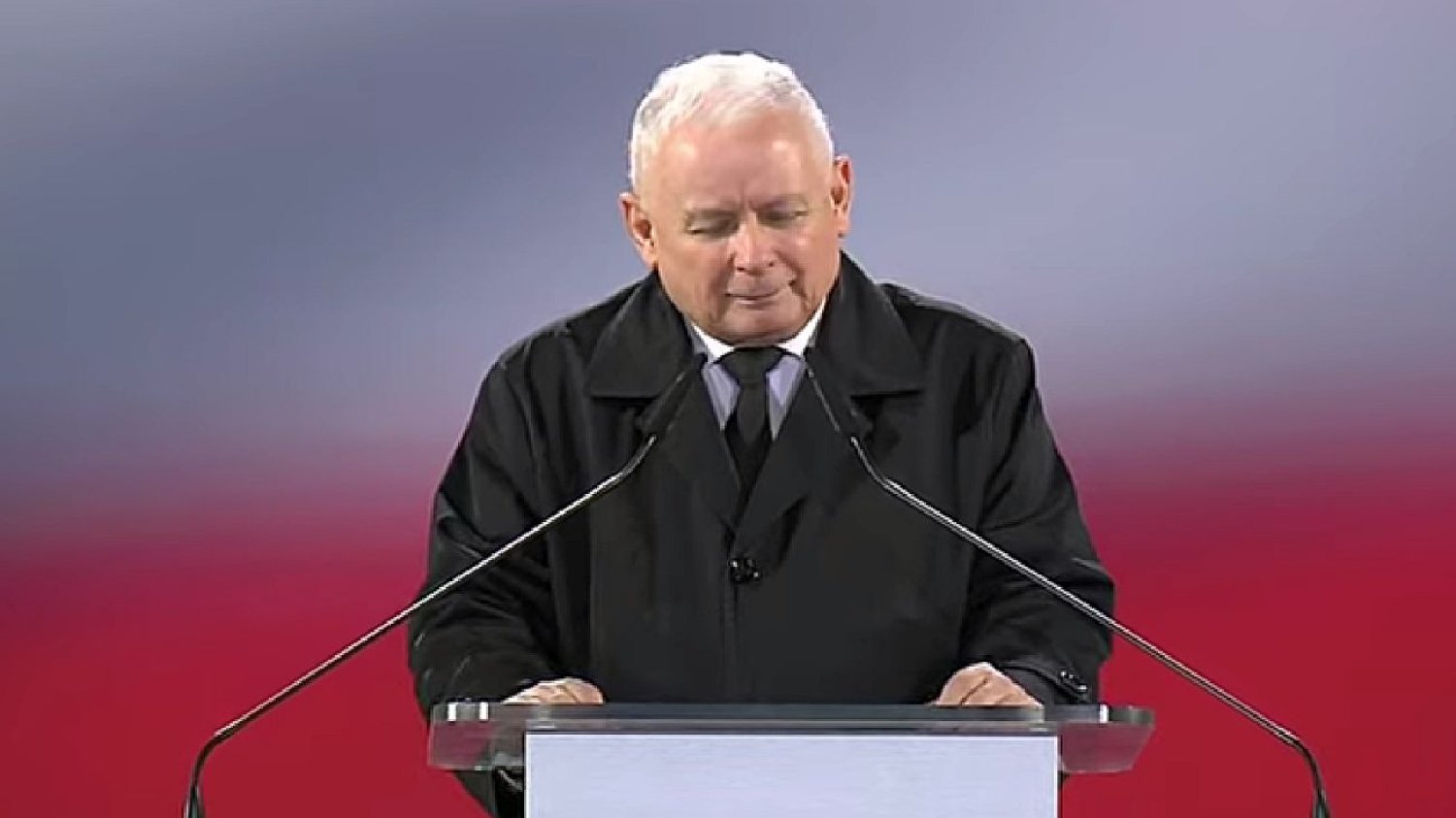 Jarosław Kaczyński krzyczał na miesięcznicy smoleńskiej "To był zamach!"