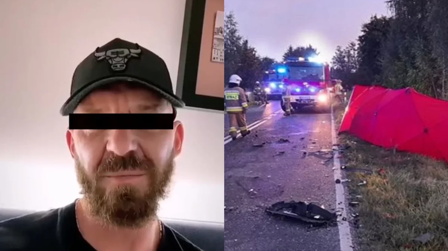 Kolejny zwrot ws. Pawła K. od "trumny na kółkach". Nagle wnieśli o kasację Paweł K., wypadek pod Olsztynem