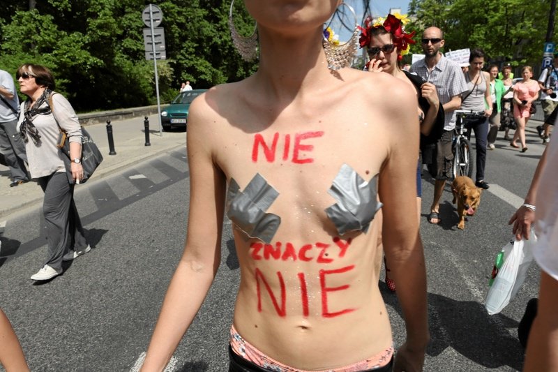 Marsz Szmat wzbudza sporo kontrowersji. Zdjęcie jest tylko ilustracją do tekstu.