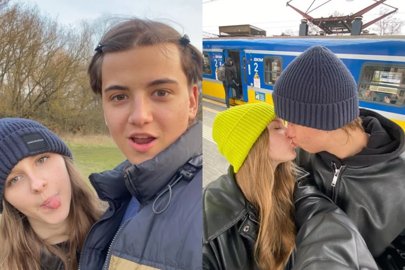 Szymon Bieniuk ma już 17 lat. Syn Przybylskiej wrzucił zdjęcia z dziewczyną