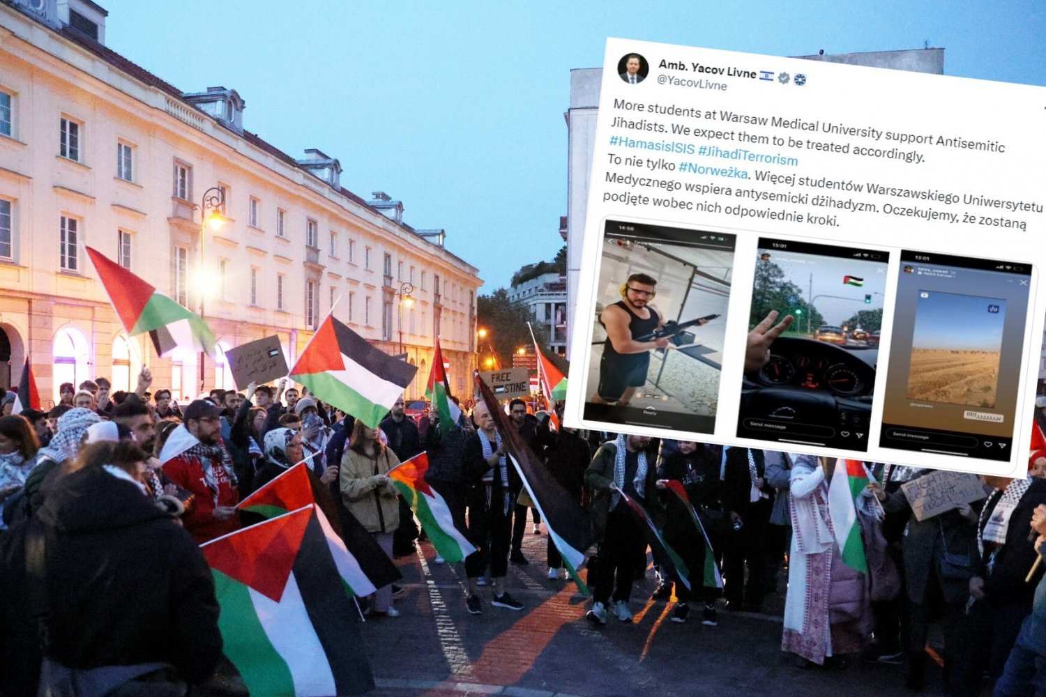 Ambasador Izraela alarmuje ws. antisemitizmu na WUM.