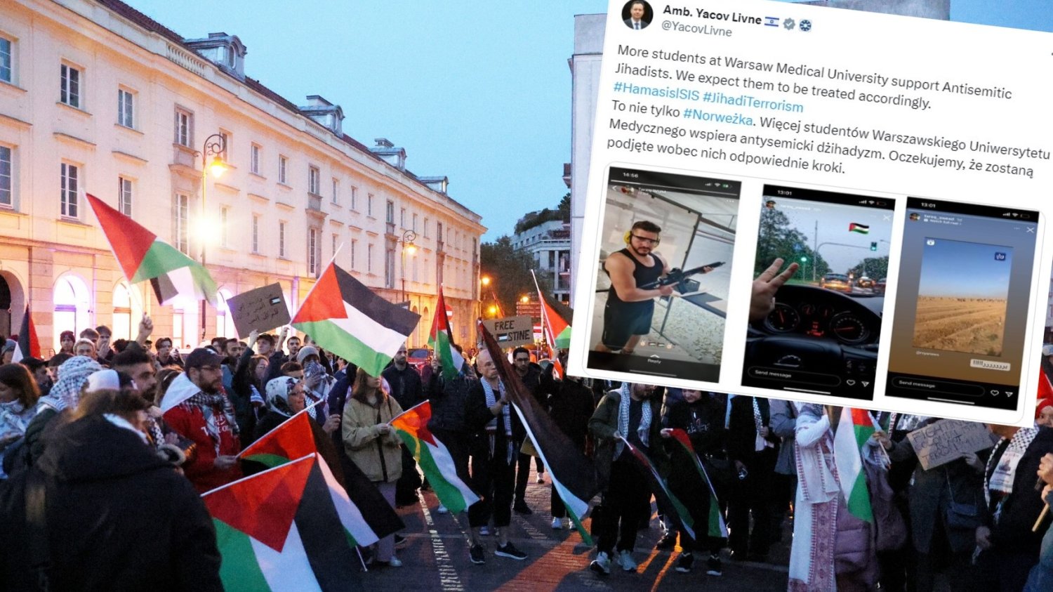 Ambasador Izraela alarmuje ws. antisemitizmu na WUM.