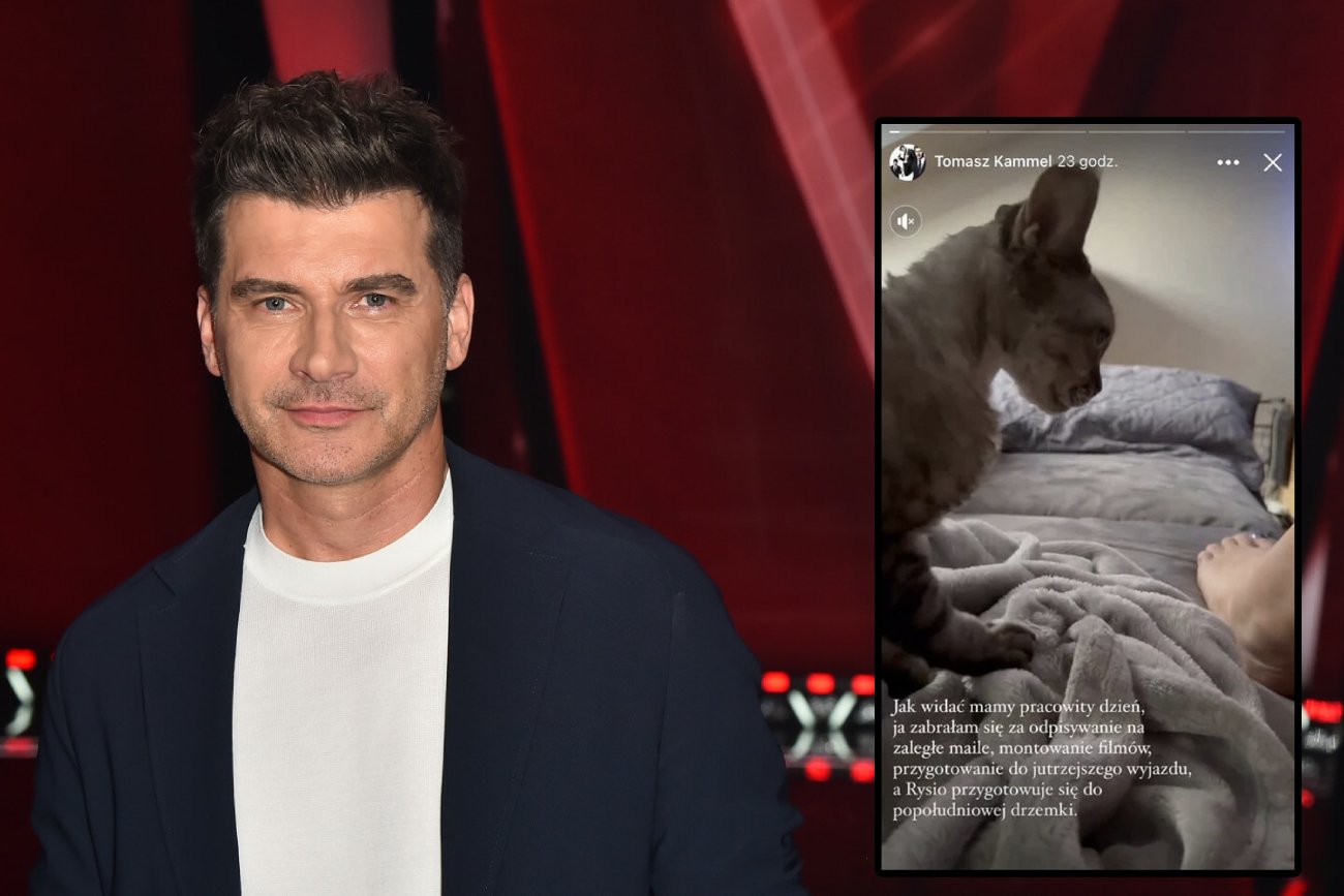 Kobieta w łóżku Tomasza Kammela. Prezenter zdradził kim jest