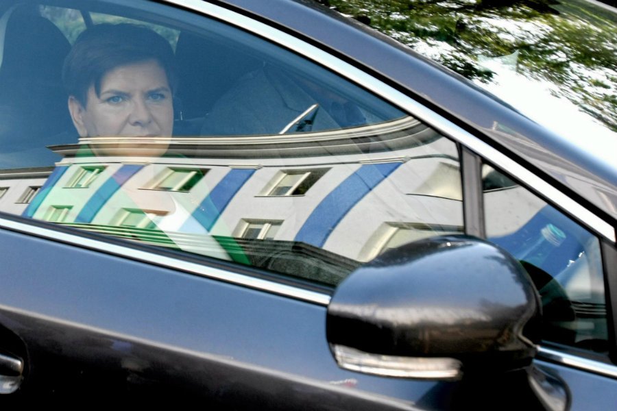 Beata Szydło została ukarana mandatem i punktami karnymi za kolizję, którą spowodowała w centrum Krakowa.