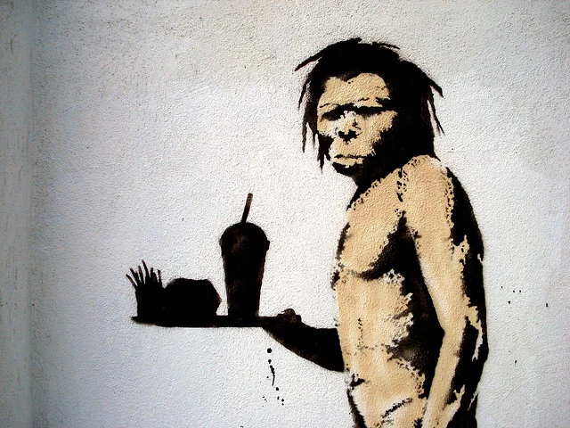 Paleo wg. Banksy'ego - może też działa? Fot. [url=http://bit.ly/1Ov3k0l]Lord Jim[/url] / [url=http://bit.ly/1mhaR6e]CC BY-SA 2.0[/url]