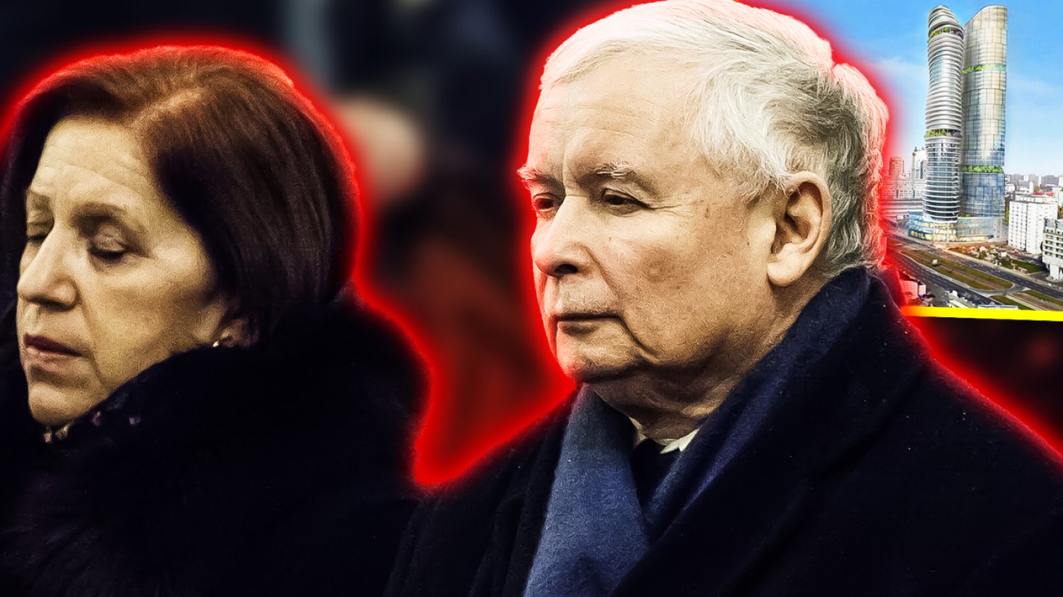 Barbara Skrzypek i Jarosław Kaczyński.