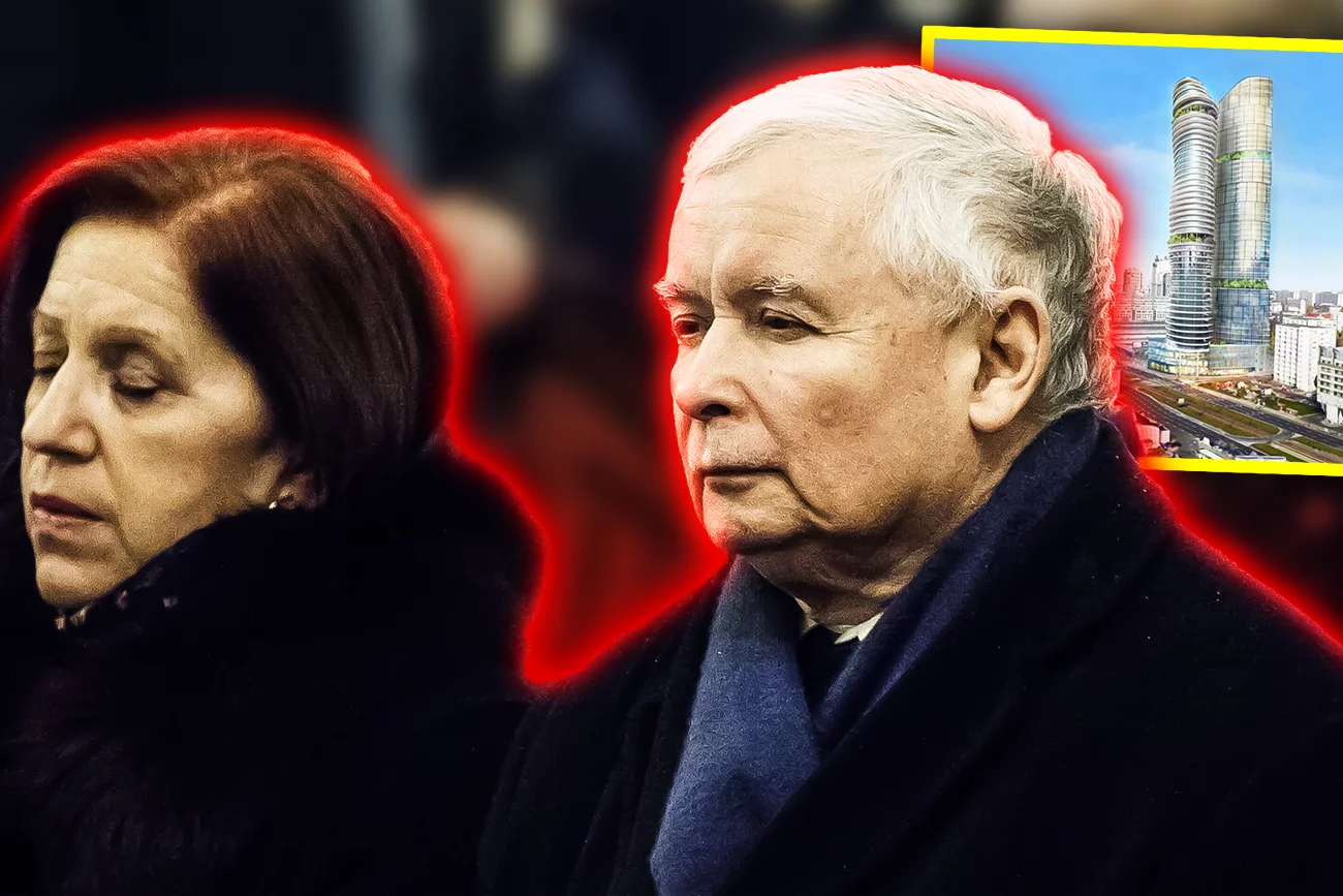 Barbara Skrzypek i Jarosław Kaczyński.