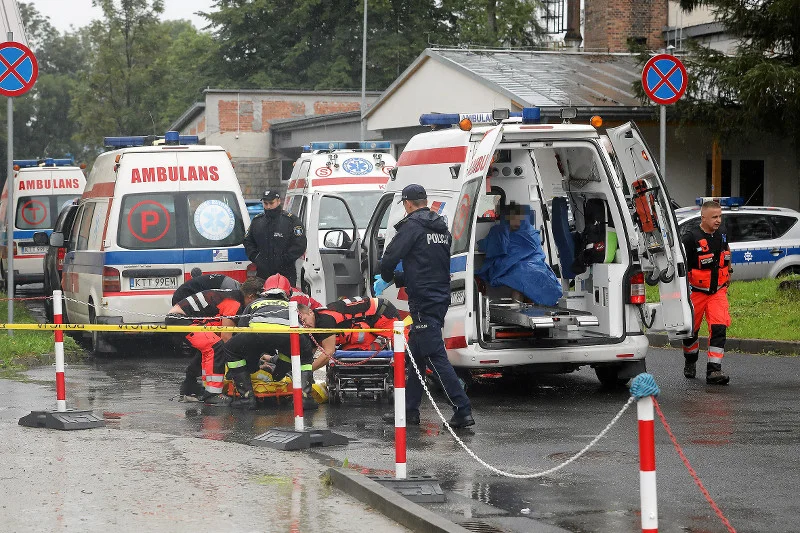 Akcja ratunkowa po burzy, która przeszła nad Tatrami.