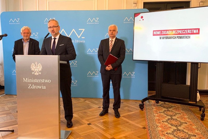 Minister zdrowia Adam Niedzielski: Nowe zasady kwarantanny i izolacji.