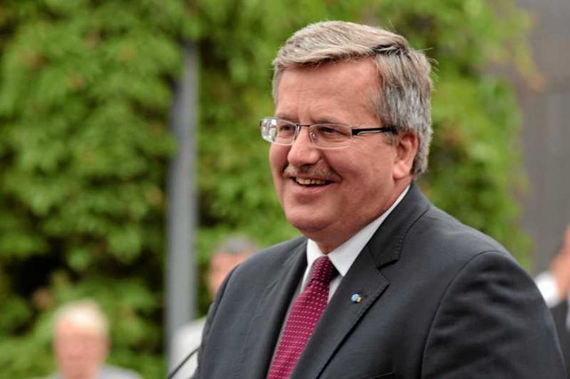 Prezydent Bronisław Komorowski
