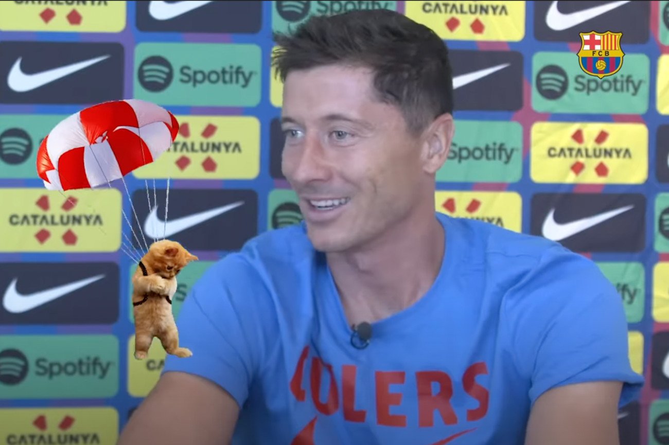Robert Lewandowski wziął udział w nietypowym wyzwaniu. Polak odpowiadał na pytania tylko przez 90 sekund.