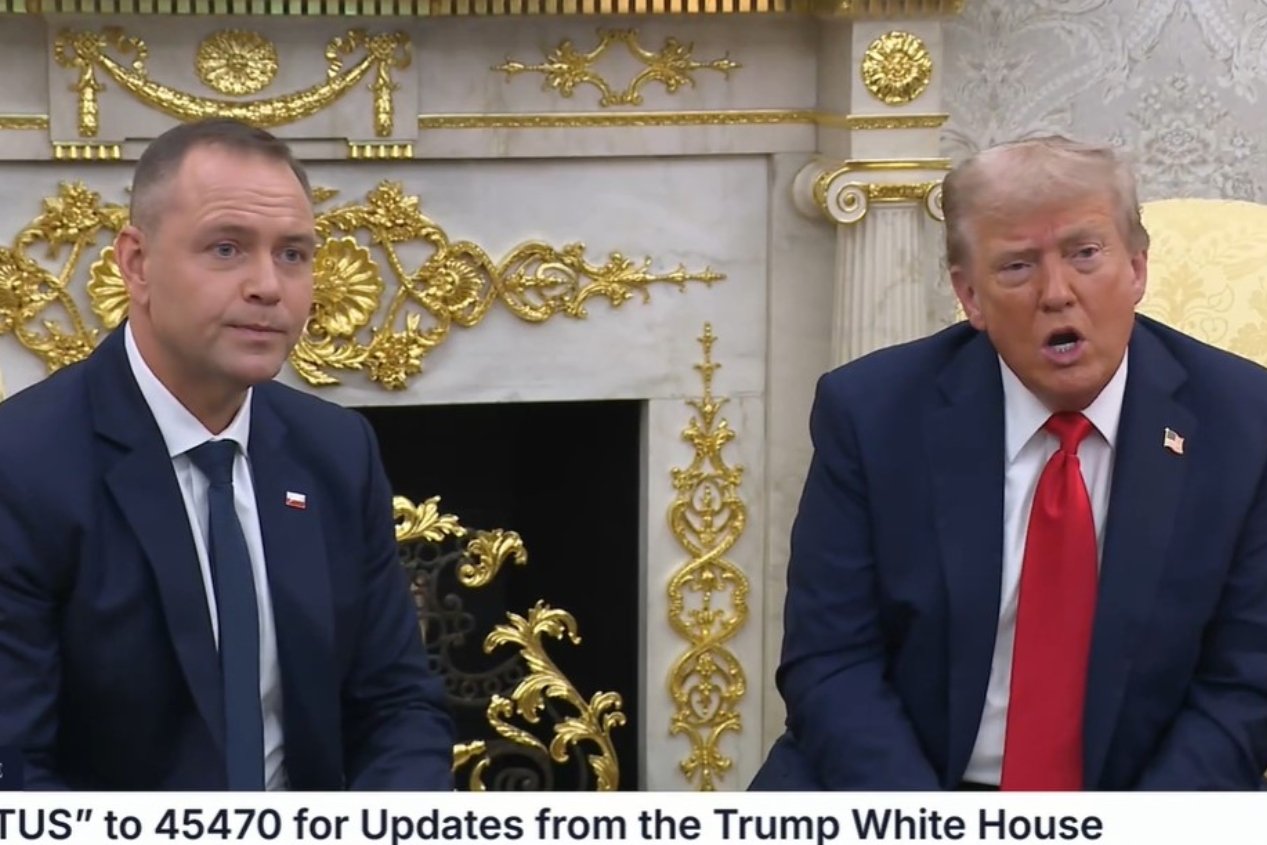 Trump wymówił nazwisko Nawrockiego w ten sposób. I mógł zrobić to celowo