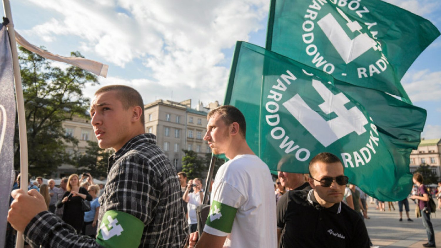 ONR protestują w Krakowie