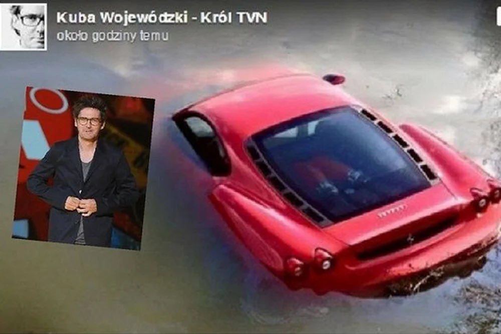 W sierpniu ukazała się reklama z Kubą, sugerująca, że showman miał wypadek.