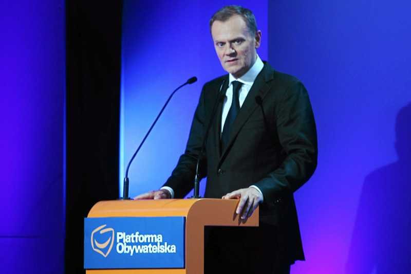 Premier Donald Tusk na Radzie Krajowej Platformy Obywatelskiej