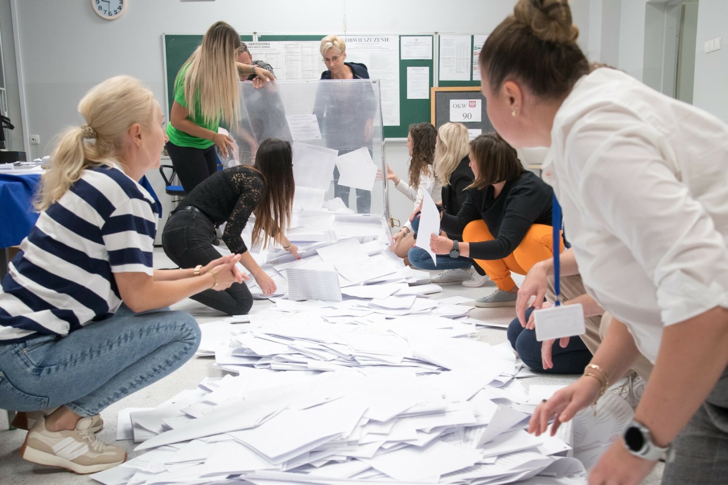 Wybory 2023. Niektórzy kandydaci zdobyli tylko kilka głosów.