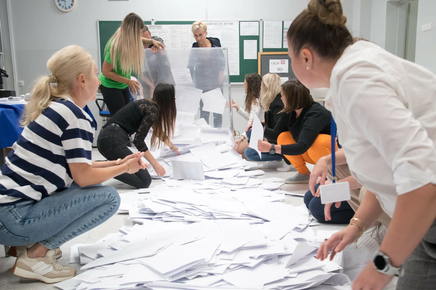Wybory 2023. Niektórzy kandydaci zdobyli tylko kilka głosów.