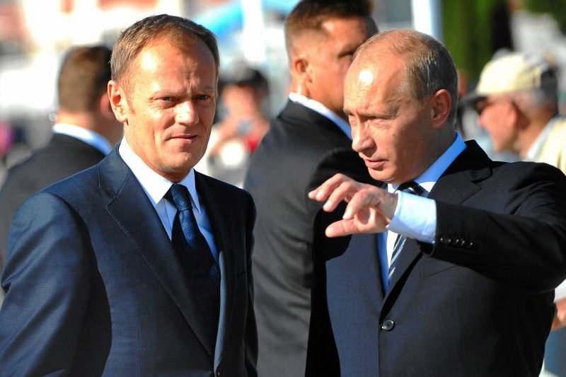 Według Radosława Sikorskiego premier Donald Tusk miał usłyszeć od Władimira Putina propozycję rozbioru Ukrainy