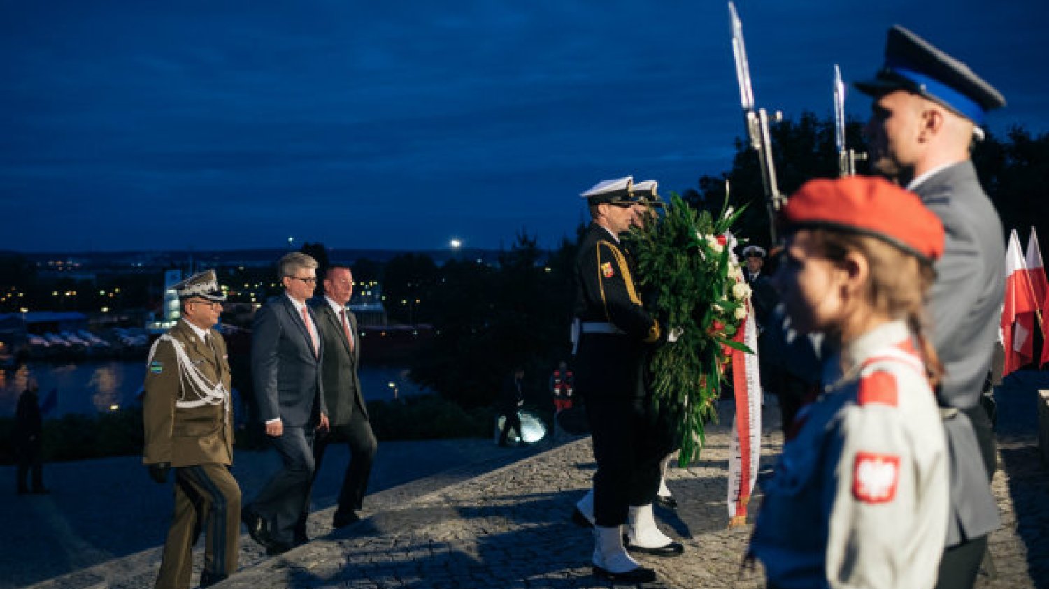 Obchody 78. rocznicy wybuchu II wojny światowej na Westerplatte.