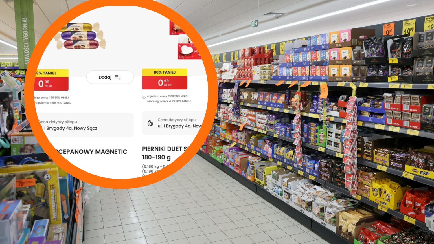 Biedronka wyprzedaje słodycze świąteczne. Ogromne rabaty Promocja w Biedronce na świąteczne słodycze. Niektóre kosztują złotówkę