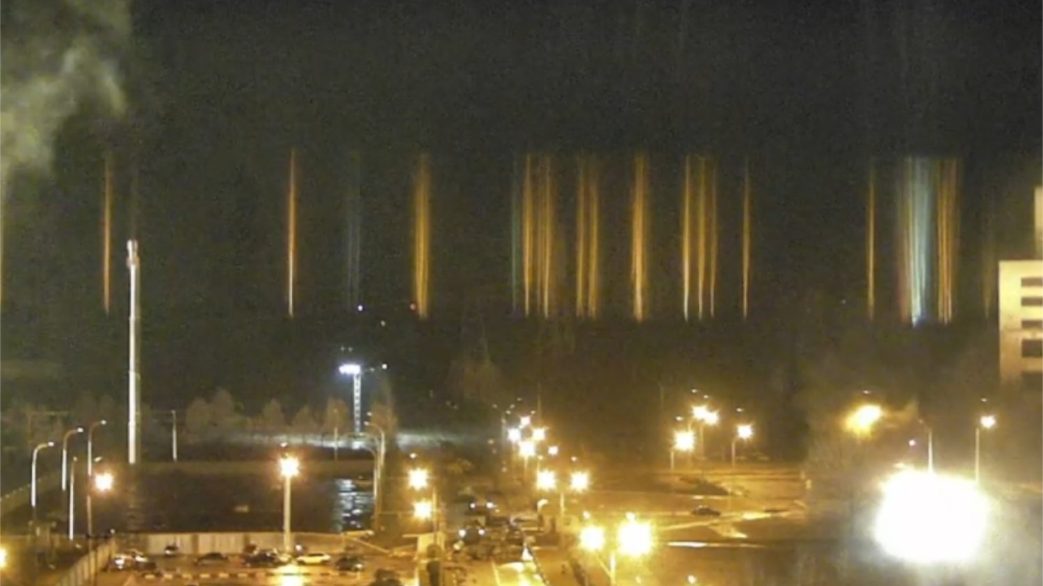 Rosjanie zaatakowali elektrownię atomową Zaporoże.