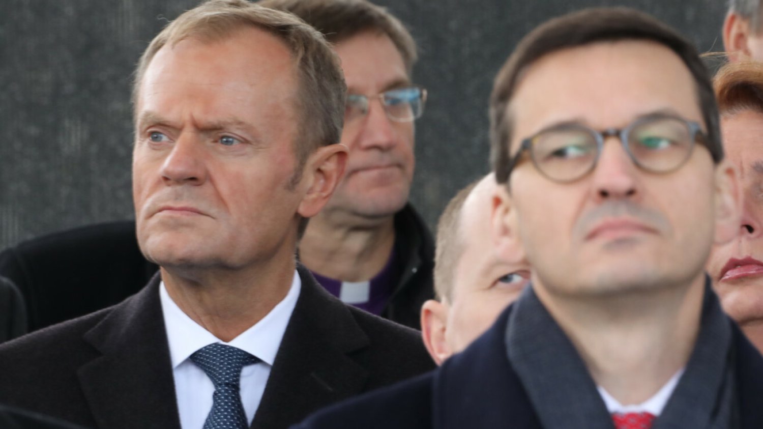 Donald Tusk i Mateusz Morawiecki
